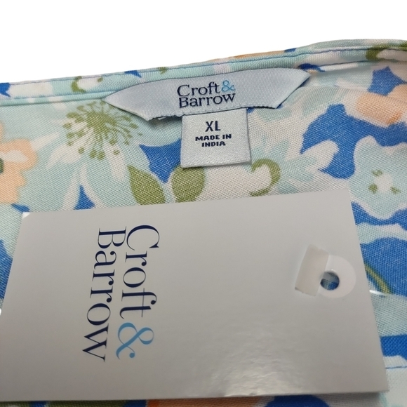 Croft & Barrow Women's Floral Print Dress Sz XL NWT - Picture 7 of 9